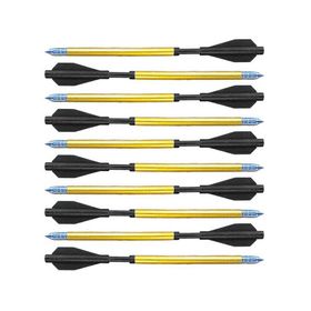 Kit 10 Seta/flecha de alumínio, 6,5" balestras 80lb Sobek
