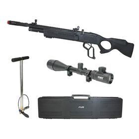 Carabina PCP Hatsan Vectis 6.35 Lever Action + Bomba + Kit