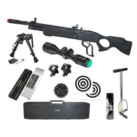 Carabina PCP Hatsan Vectis 6.35 Lever Action + Kit Precisão