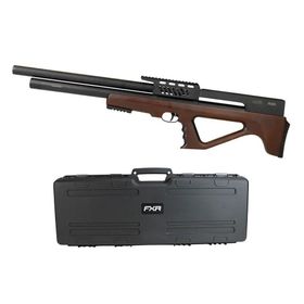 Carabina PCP R35 Bullpup Madeira 6,35 Rossi + Case FXR