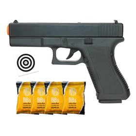 Pistola Airsoft Vigor GK Gk-v307 Spring Rossi+ BBS +Alvos