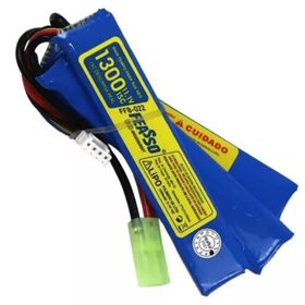 Bateria Lipo Airsoft 11.1v 1300mah 15c Ffb-022 M4 Aeg V3 Dmr