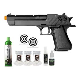 Pistola Airsoft GBB Desert Eagle Double Bell 779 + Kit Pro