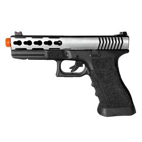 Pistola Airsoft GBB G17 Custom Double Bell 17/74L 6mm FXR