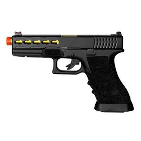 Pistola Airsoft Gas GBB G17 Custom Blowback 747 FXR