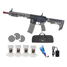 Rifle Airsoft AEG SA-F08 Olive FLEX HAL ETU Gen 2 + Itens