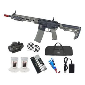 Rifle Airsoft AEG SA-F08 Olive FLEX HAL ETU Gen2 +Acessórios