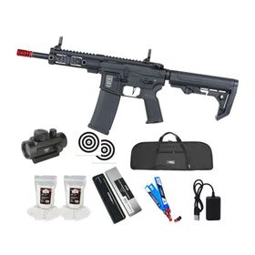 Rifle Airsoft AEG SA-F04 Black FLEX HAL Gen 2 + Acessórios