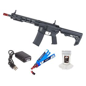 Rifle Airsoft AEG SA-F05 Black FLEX HAL ETU Gen 2 + BBS