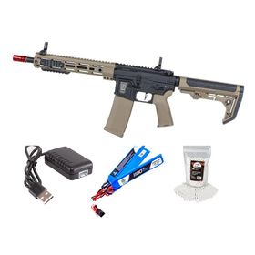 Rifle Airsoft AEG SA-F05 Half Tan FLEX HAL ETU Gen 2 + BBS