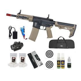 Rifle Airsoft AEG SA-F04 Half Tan FLEX HAL Gen 2 + Kit