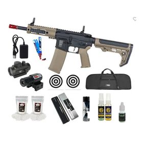 Rifle Airsoft AEG SA-F04 Half Tan FLEX HAL Gen 2 + Kit Pro