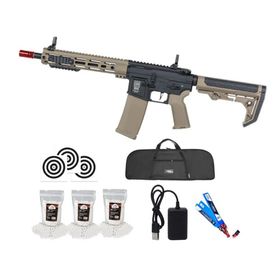 Rifle Airsoft AEG SA-F05 Half Tan FLEX HAL Gen 2 + Itens
