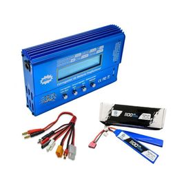 Bateria Lipo Ultra 7.4V/2S 1100mAH Dean + Carregador L6 iMax