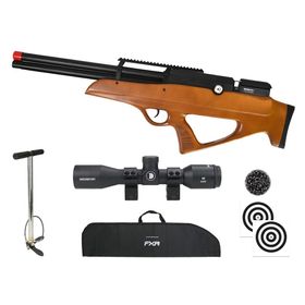 Carabina PCP Nova Vista Behemoth PS-R2-SF 6,35 + Kit