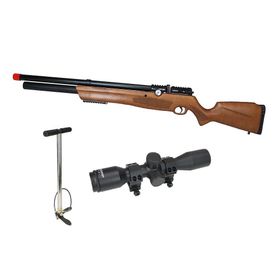 Carabina PCP Nova Vista Avenge-X X1 AW 5,5 Wood + Itens