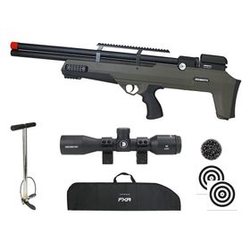 Carabina PCP Nova Vista Behemoth PS-R2-S 5,5 + Kit