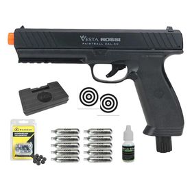 Pistola CO2 Rossi Vesta .50 Home Defense PDW50 LTL + Itens 2