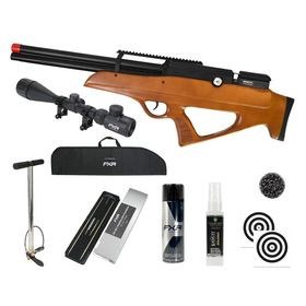 Carabina PCP Nova Vista Behemoth PS-R2-SF 6,35 + Kit PRO