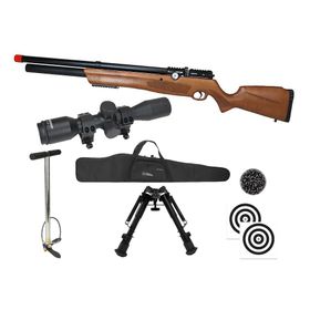Carabina PCP Nova Vista Avenge-X X1 AW 5,5 Wood + Kit