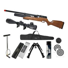 Carabina PCP Nova Vista Avenge-X X1 BW 5,5 Wood + Kit PRO