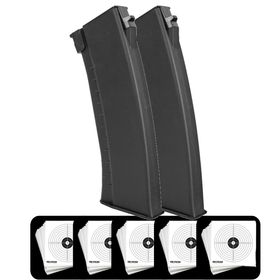 kit 2 Magazine Airsoft Aeg Neptune MidCap Ak47 Ak74 Ak105s