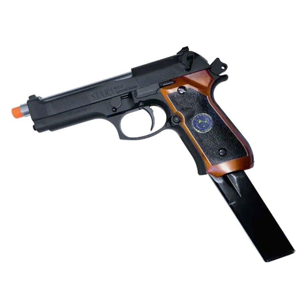 Pistola Airsoft M92SPS-2T Samurai Edge Biohazard + Itens