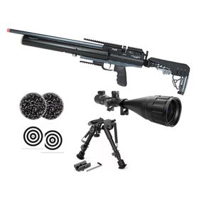 Carabina PCP AEA Challenger Pro 6.35 - FXR + Kit Atirador