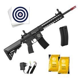 Rifle Airsoft Eletrico Rossi Neptune m4 Keymod 380 Fps