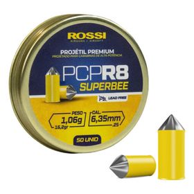 Chumbinho Projetil Premium PCP R8 6,35mm 50un - Rossi