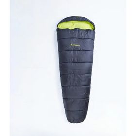 Saco de Dormir Qiwa Preto e Verde Limão - Hawapi