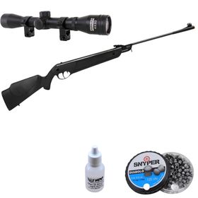 Carabina Chumbinho Rossi Dione 5G Gas Ram 5,5 + Mira 4x32