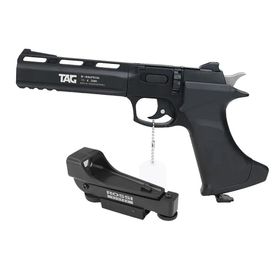 Pistola CO2 CP400 RAPHTOR 8 Tiros 4,5 TAG SPA + Red dot 1x20