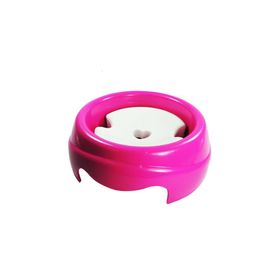 Bebedouro Plast Especial P/caes 1000ml  Rosa - Pelo Longo -