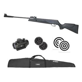 Carabina Black Hawk MAG GR1000X 12 Tiros 5.5 + Red Dot + Kit