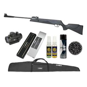 Carabina Black Hawk MAG GR1000X 12 Tiros 5.5+Red Dot+Itens 2