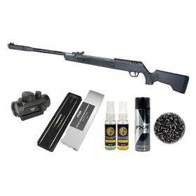 Carabina Artemis Dark Eagle Nitro 80kg + Red Dot+ Acessórios