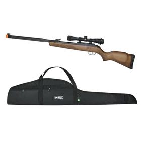 Carabina Gamo Hunter Maxxim IGT 5,5 Madeira + Capa