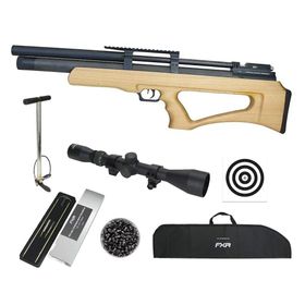 Carabina PCP P12 Bullpup 5,5 mono tiro + Kit PRO