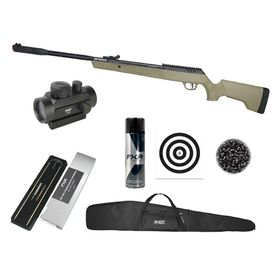 Carabina Artemis Dark Eagle Nitro GR 80kg + Red Dot + Kit