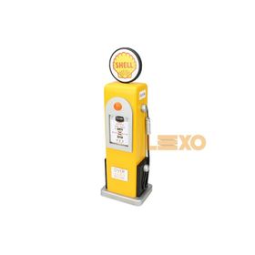 Cofre Bomba De Gasolina Pequeno Shell Amarelo - Schiocheti &
