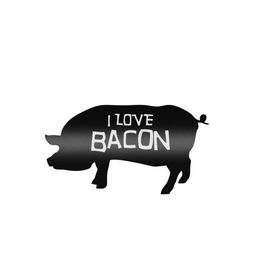 Quadro I Love Bacon - Geton