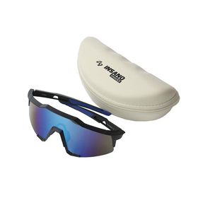 Óculos Bike Ciclista Rush I Armação Preto - Lente Azul Insan