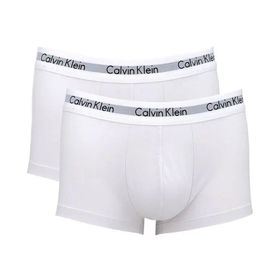 Kit 2 Cuecas boxer Calvin Klein Low Rise Trunk Cotton CK BRC