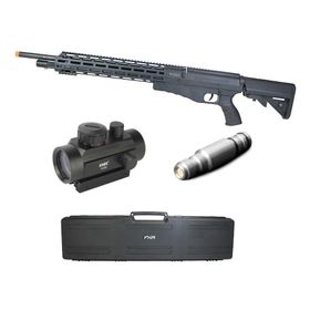 Carabina Pressão QGK PCP G850T 5,5 + Red Dot 1x30 + Case FXR