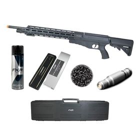 Carabina de Pressão QGK PCP G850T Cal. 5,5mm + Acessórios