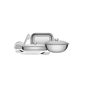 Jogo Tramontina Aço Inox Cozinha/mesa 7 Peças Cosmos