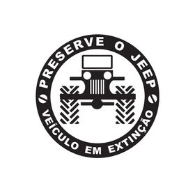 Placa Decorativa All Classics Preserve O Jeep - Black