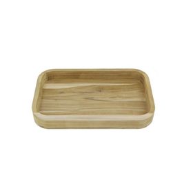 Gamela De Madeira  Salada/churrasco Teca 400x250mm 13208052