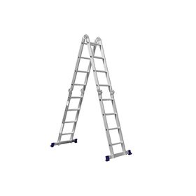 Escada Multifuncional Com Plataforma 4x4 16 Degraus